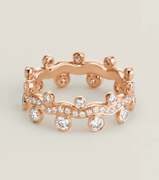 HE.에르메스 레조 뤼미에르 링  파베